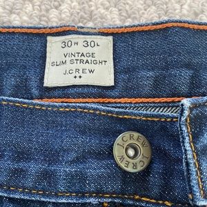 JCrew Vintage Slim straight